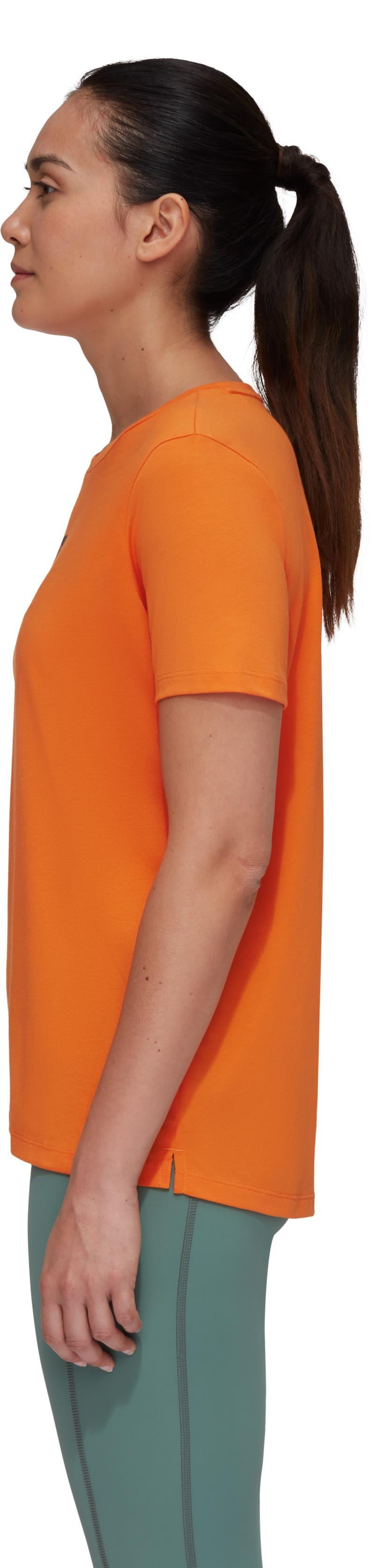 Mammut Core T-Shirt Emblem - Womens - Dark Tangerine 3