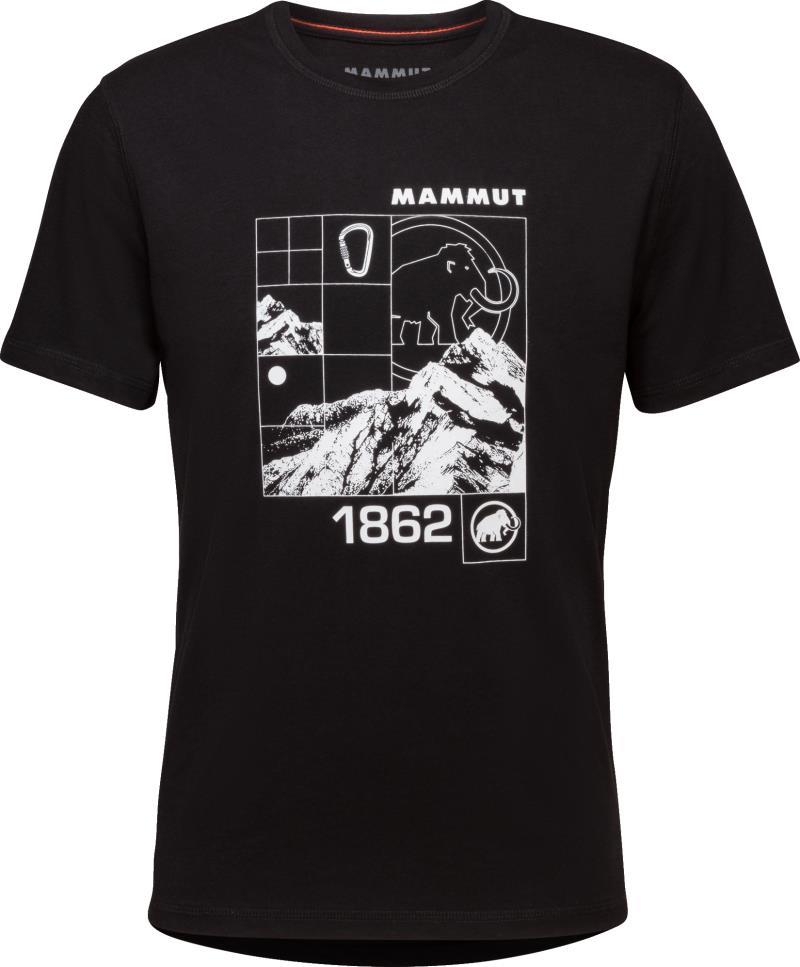 Mammut Core T-Shirt Tiles - Mens - black 1