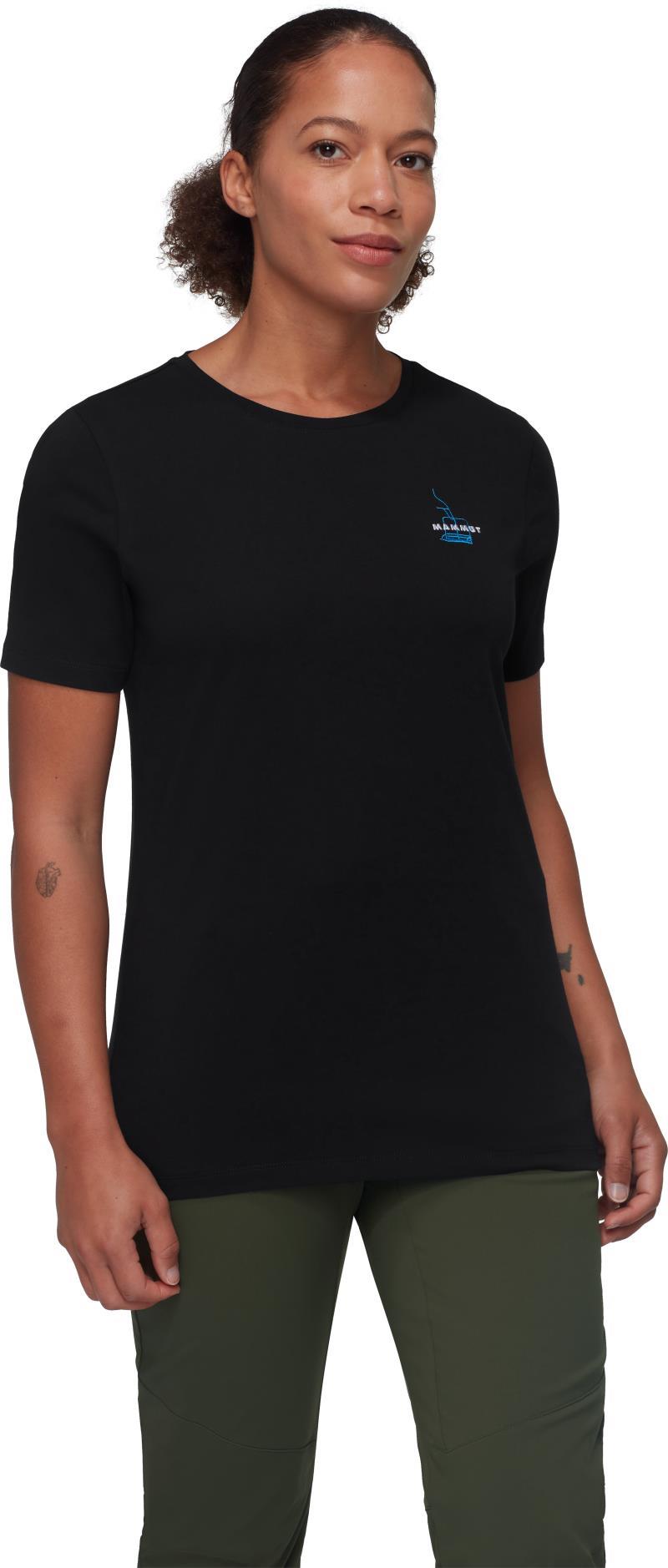 Mammut Core T-Shirt - Snow - Womens - Black 1