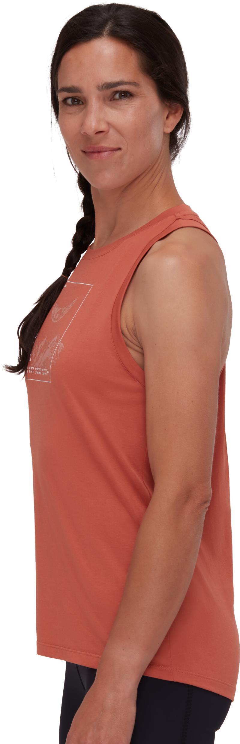 Mammut Core Tank Top Panorama - Womens - Brick 3