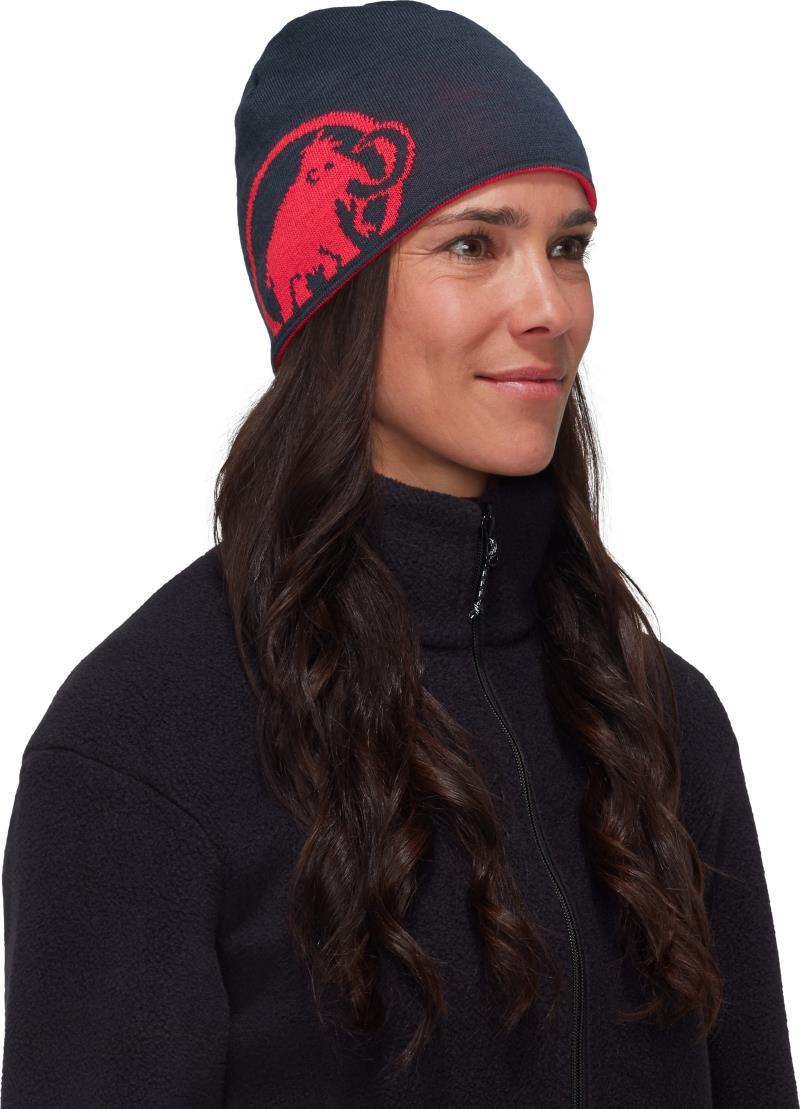Mammut Logo Beanie - Azalea / Night 1