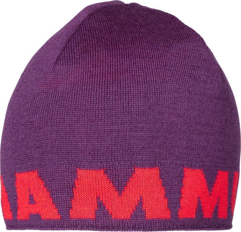 Mammut Logo Beanie - Grape / Sunset 3