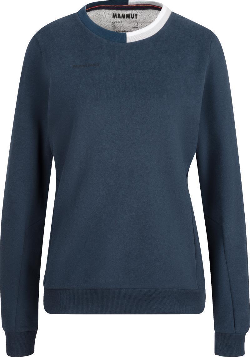 Mammut ML Crew Neck - Womens - Marine Melange 1