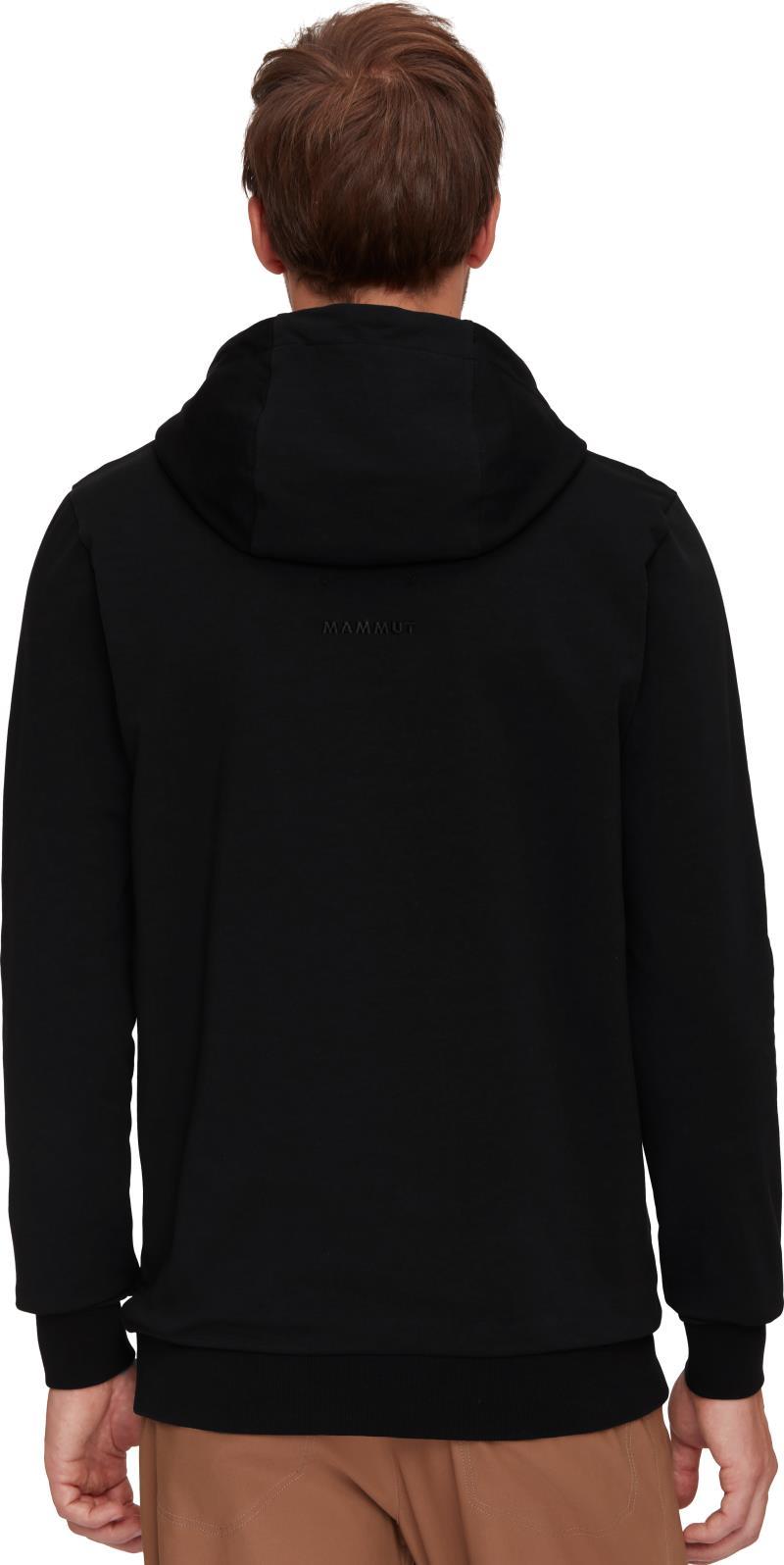 Mammut ML Hoody Logo - Mens - Black / White 3