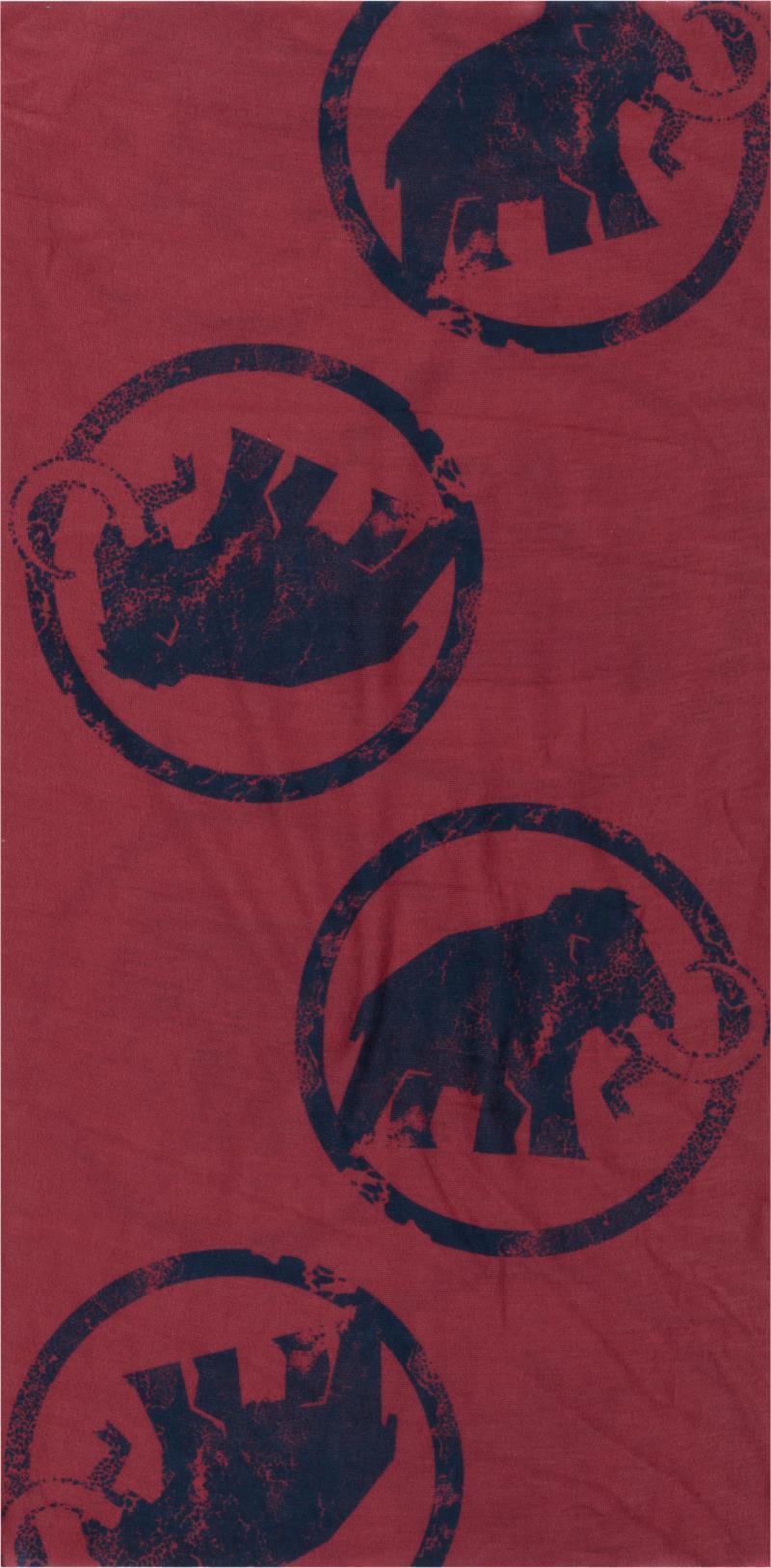Mammut Neck Gaiter - Blood Red / Marine 1