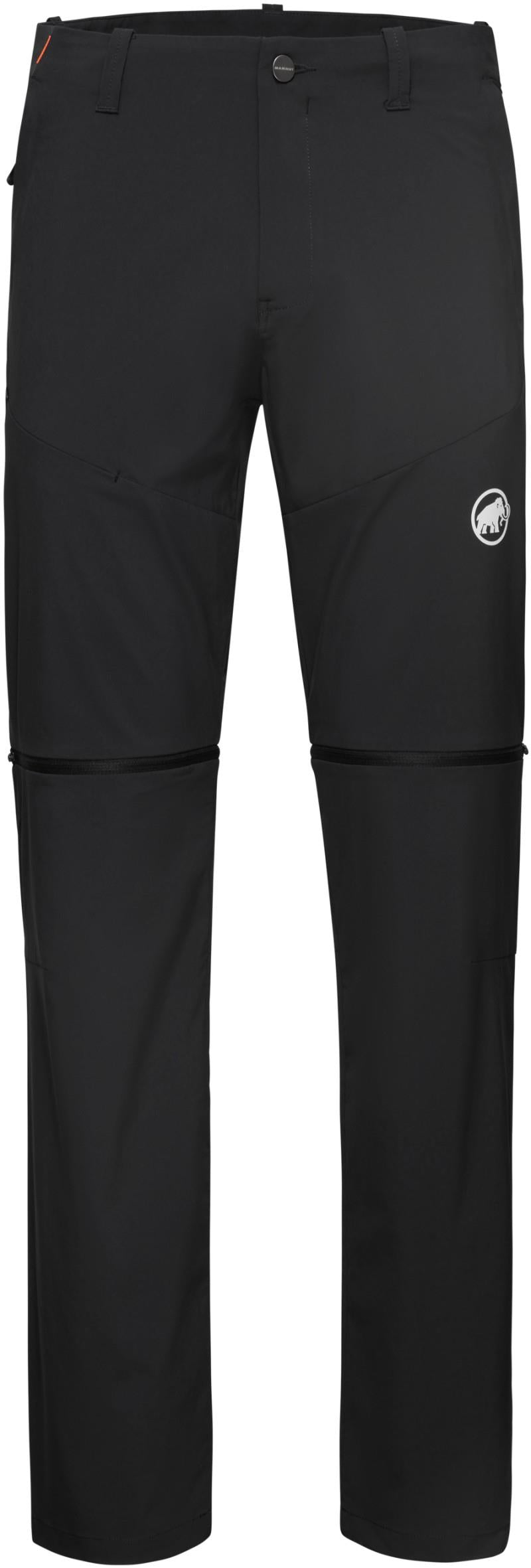 Mammut Outdoor Zip Off Pants, Reg - Mens - black 1