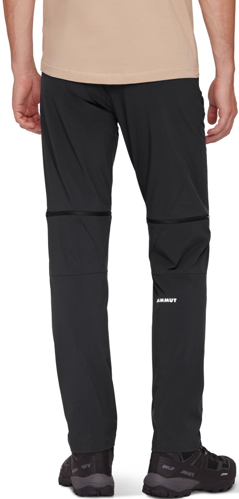 Mammut Outdoor Zip Off Pants, Reg - Mens - black 1