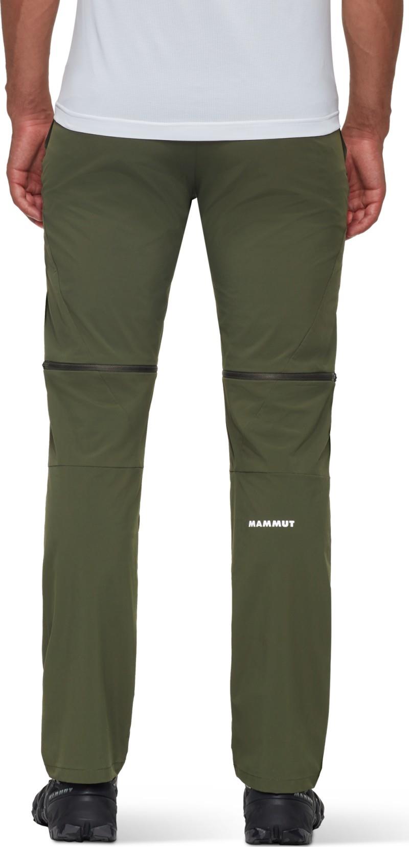 Mammut Outdoor Zip Off Pants, Reg - Mens - dark marsh 1