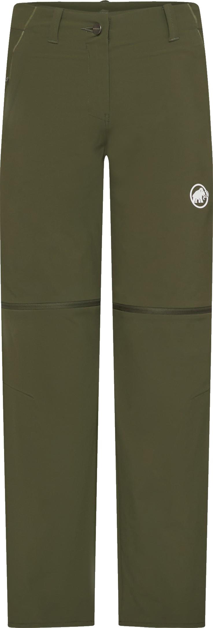 Mammut Outdoor Zip Off Pants, Reg - Womens - dark marsh 1