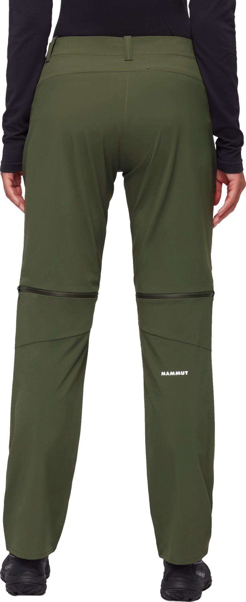 Mammut Outdoor Zip Off Pants, Reg - Womens - dark marsh 1