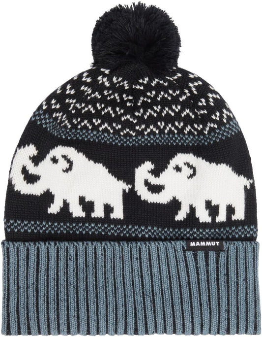 Mammut Retro Beanie - black / strata 1