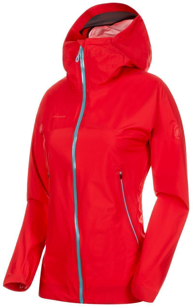 Masao Light HS Hooded Jacket - Womens - Ruby / Waters 1