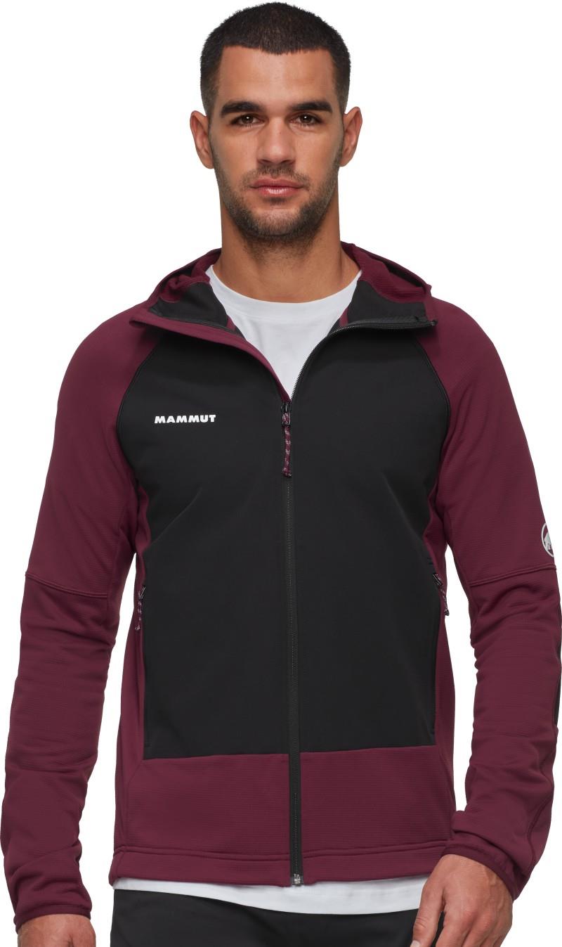 Massone ML Hooded Jacket - Mens - vin / black 1