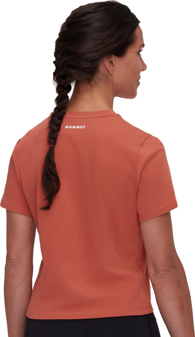 Massone T-Shirt Cropped Rocks - Womens - Brick 3