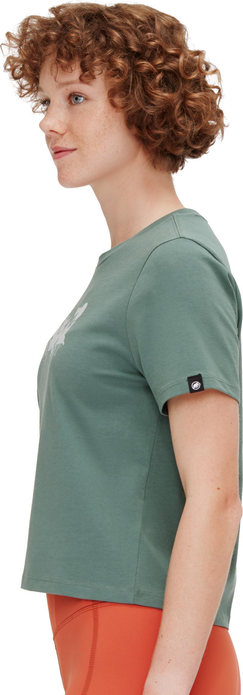 Massone T-Shirt Cropped Rocks - Womens - Dark Jade 4