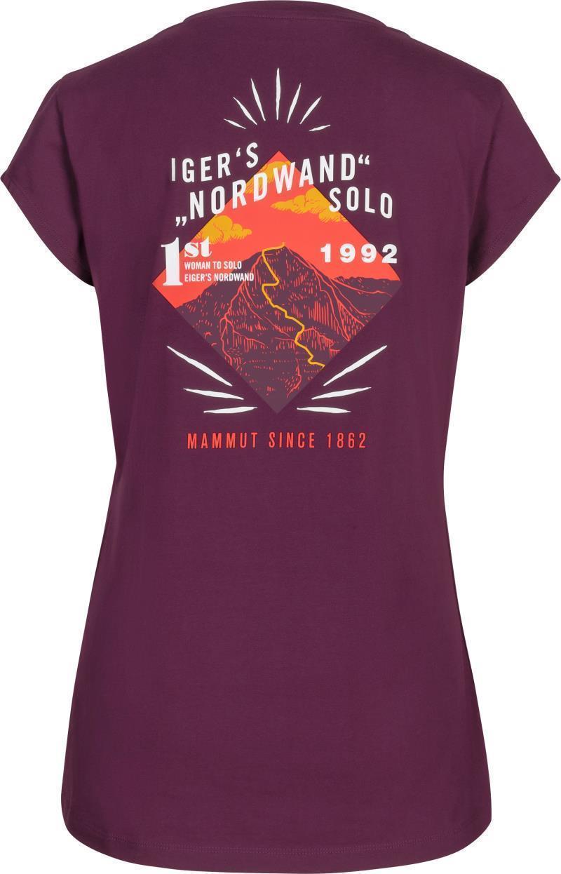 Massone T-Shirt - Womens - grape prt3 1