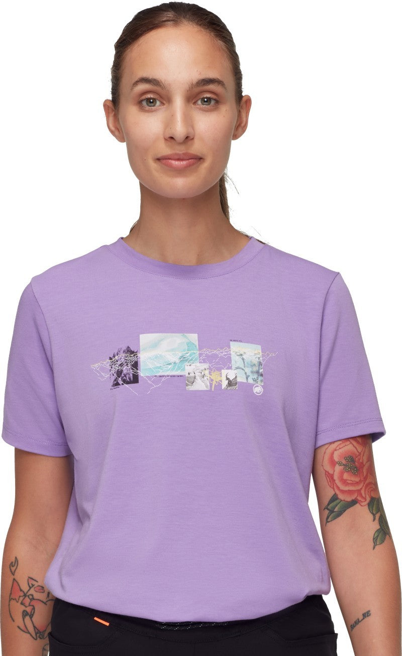 Mountain T-Shirt 3308m - Womens - lavandin 1