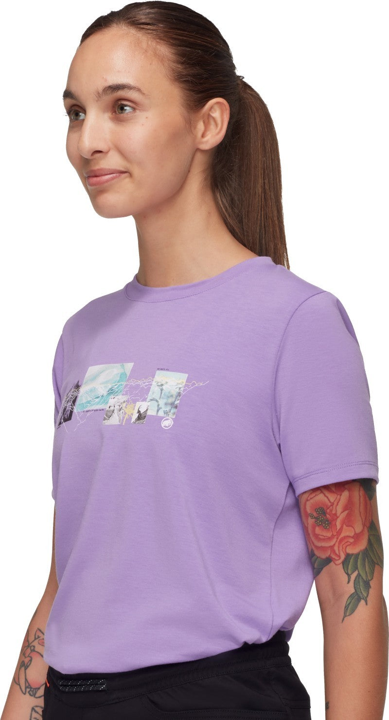Mountain T-Shirt 3308m - Womens - lavandin 1
