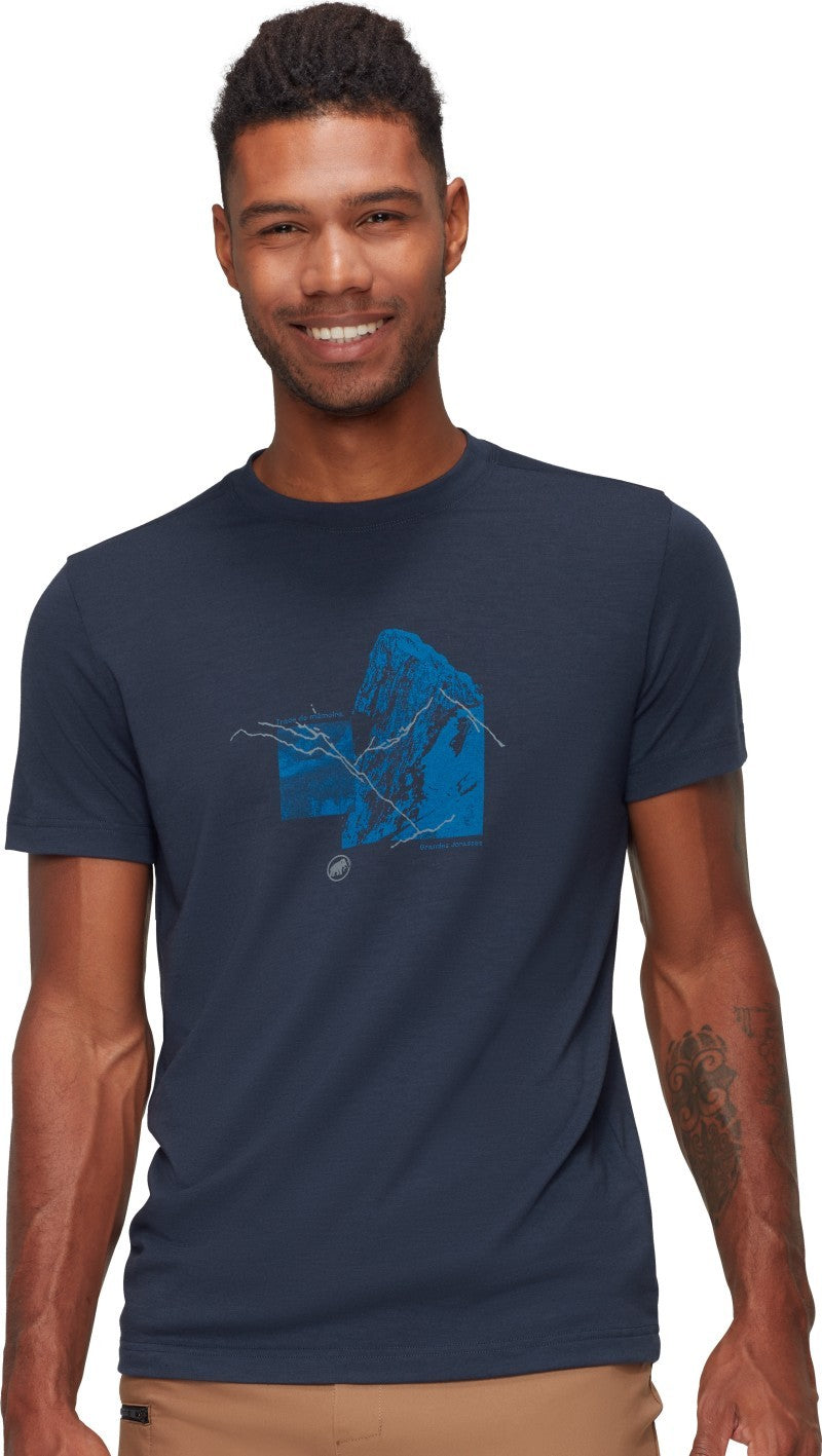 Mountain T-Shirt 4208m - Mens - marine 1