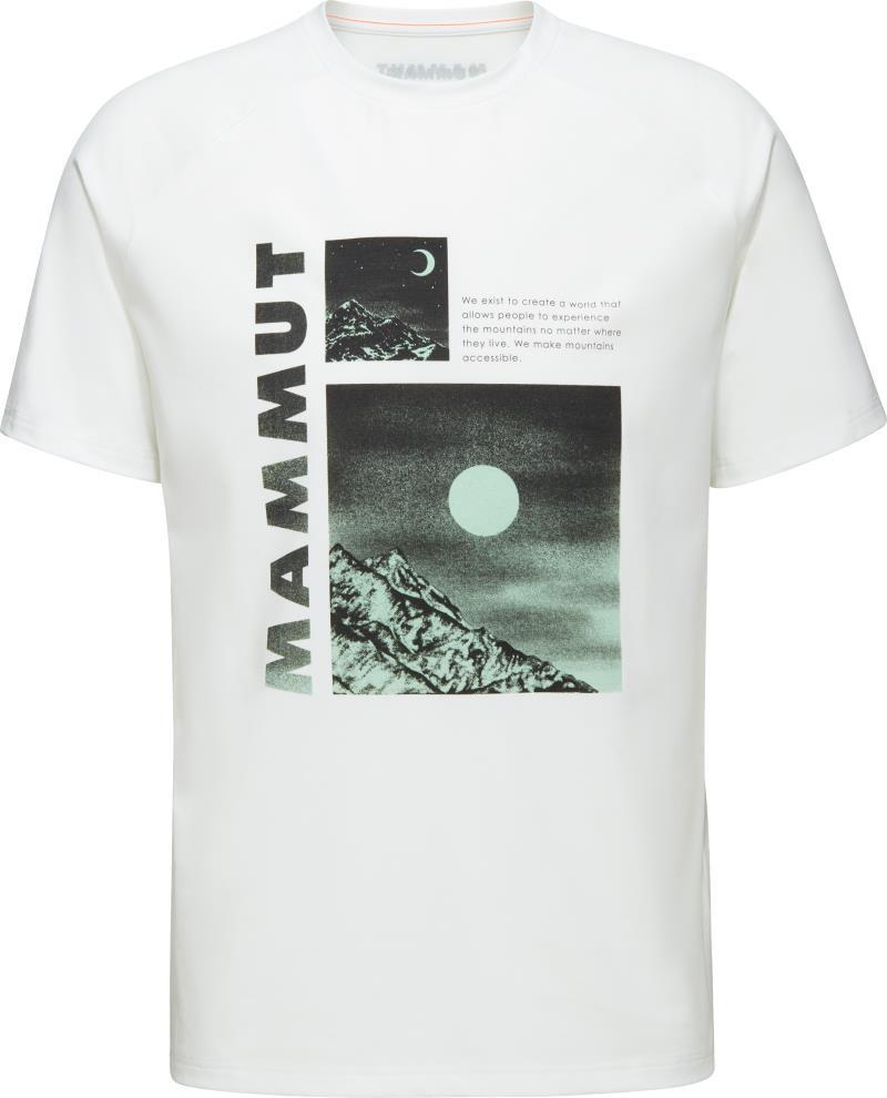 Mountain T-Shirt Day and Night - Mens - Off White 1
