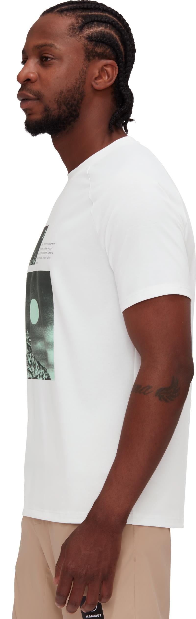 Mountain T-Shirt Day and Night - Mens - Off White 3