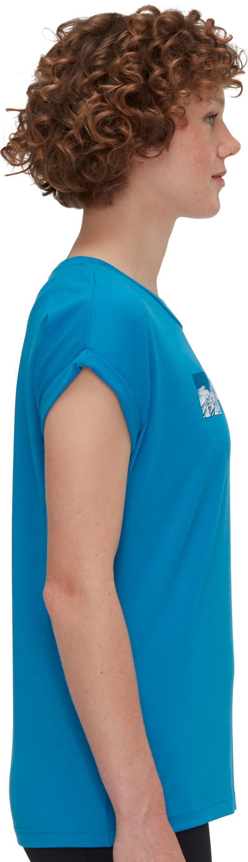 Mountain T-Shirt Day and Night - Womens - Glacier Blue 3