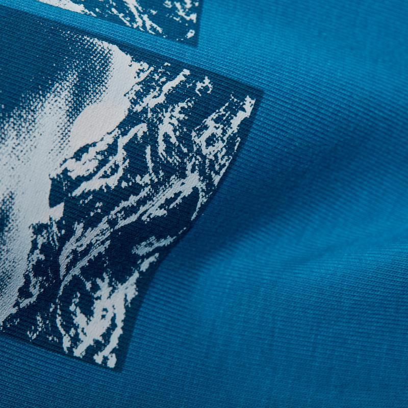 Mountain T-Shirt Day and Night - Womens - Glacier Blue 5