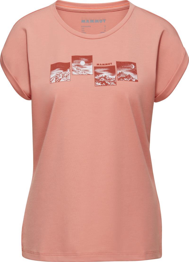 Mountain T-Shirt Day and Night - Womens - Quartz Dust 1