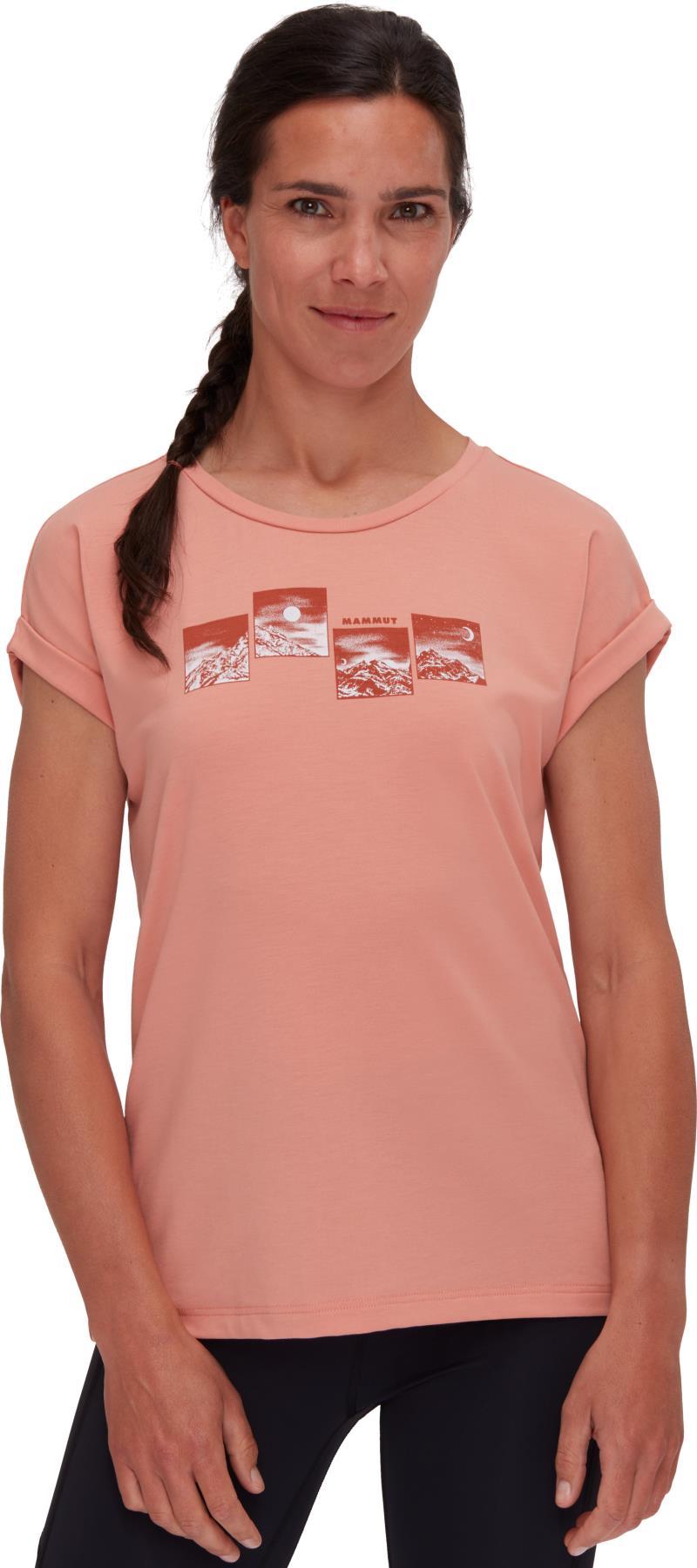 Mountain T-Shirt Day and Night - Womens - Quartz Dust 2