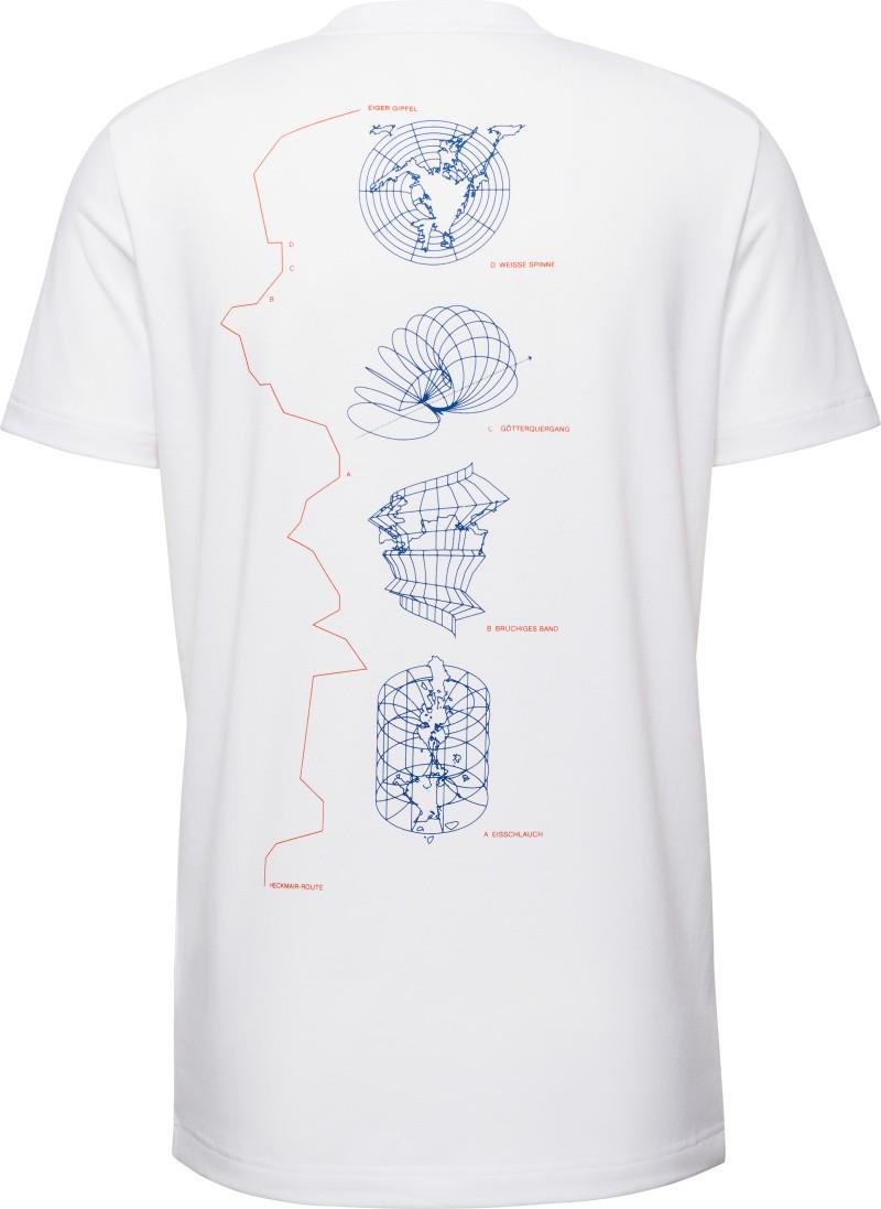 Mountain T-Shirt Eiger - Mens - white 1