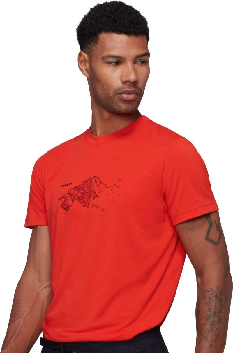 Mountain T-Shirt Fruendenhorn - Mens - mammut red 1
