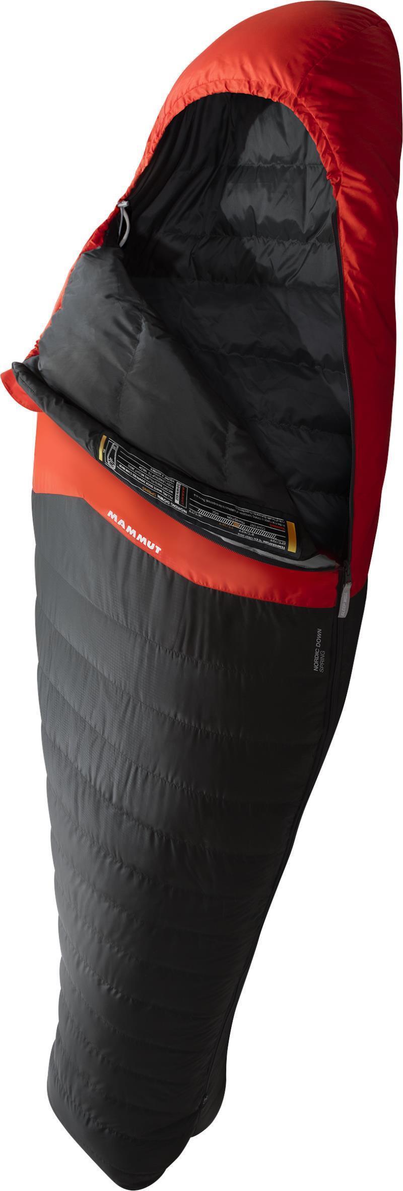 Nordic Down Spring, 1C / 34F - graphite / fire 1