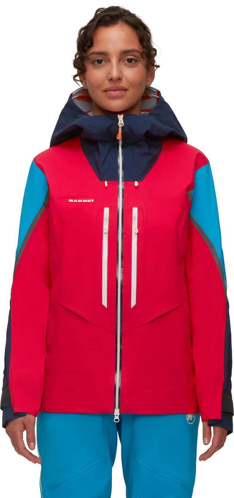 Nordwand Advanced HS Hooded Jacket - Womens - Azalea / Night 2