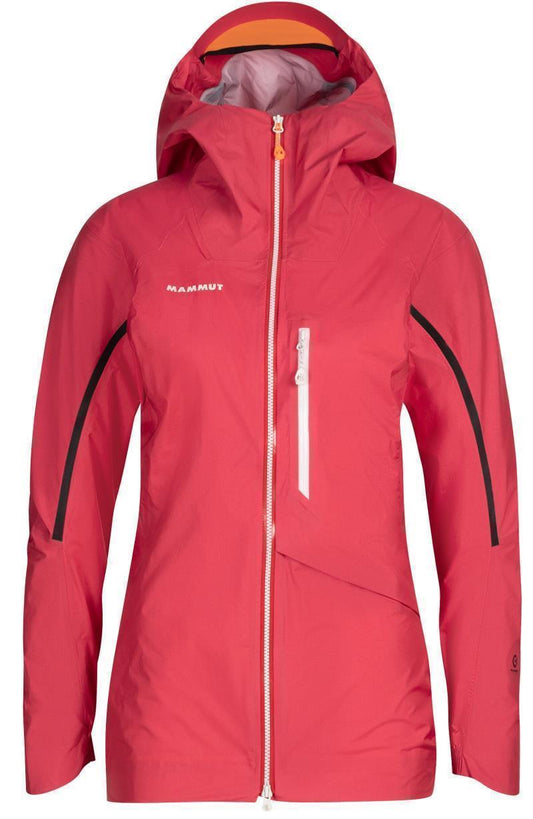 Nordwand Light HS Hooded Jacket - Womens - Azalea 1