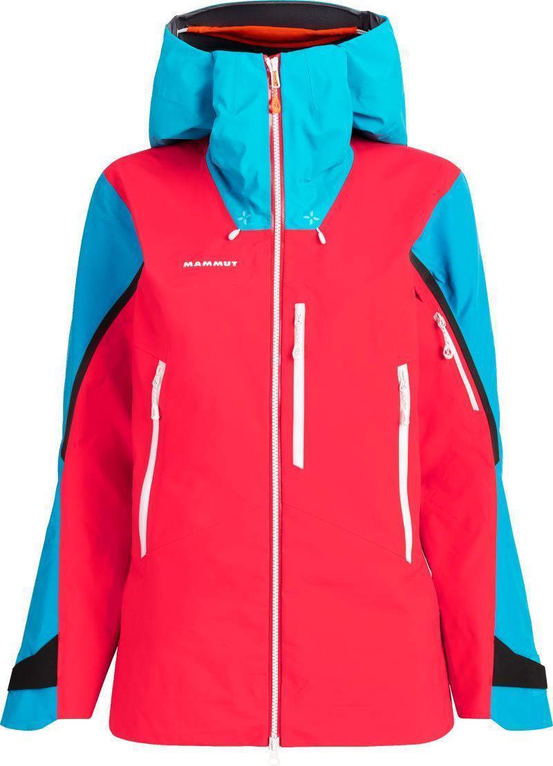 Nordwand Pro HS Hooded Jacket - Womens - Azalea / Sky 1