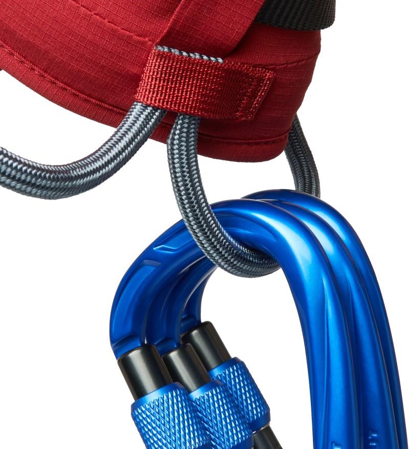 Ophir 3 Slide 2.0 Harness - Womens - dark mammut red / strata 1