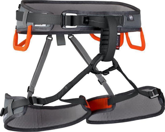 Ophir 3 Slide Harness - Mens - Titanium / Dark Orange 1