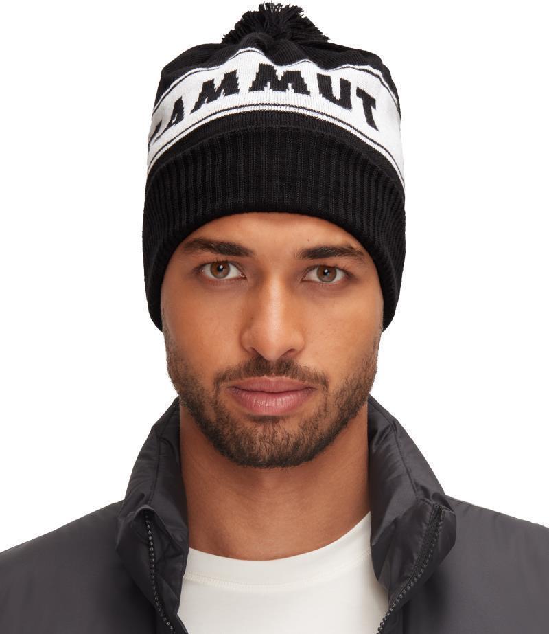 Peaks Beanie - Black / White 3