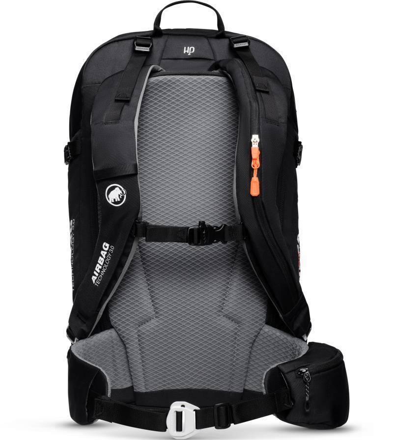 Pro X Removable Airbag 3.0 35L - SET with AirBag (Cartridge Not Included) - Black / Vibrant Orange 2