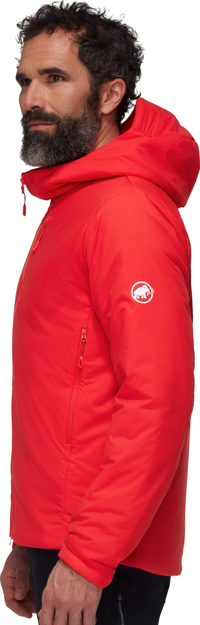 Rime IN Flex Hooded Jacket - Mens - mammut red 1