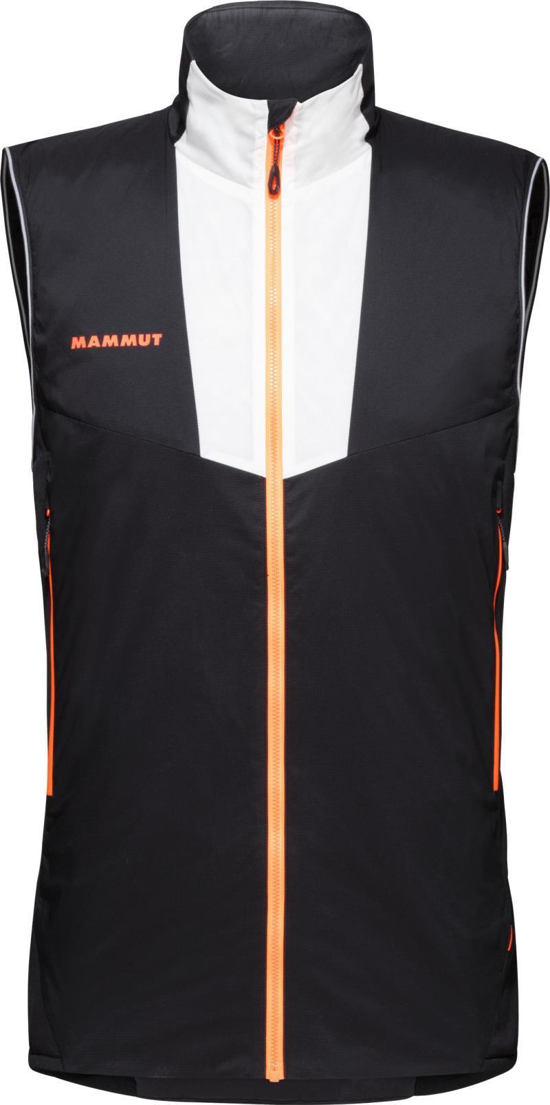 Rime Light IN Flex Vest - Mens - black / white / vibrant orange 1