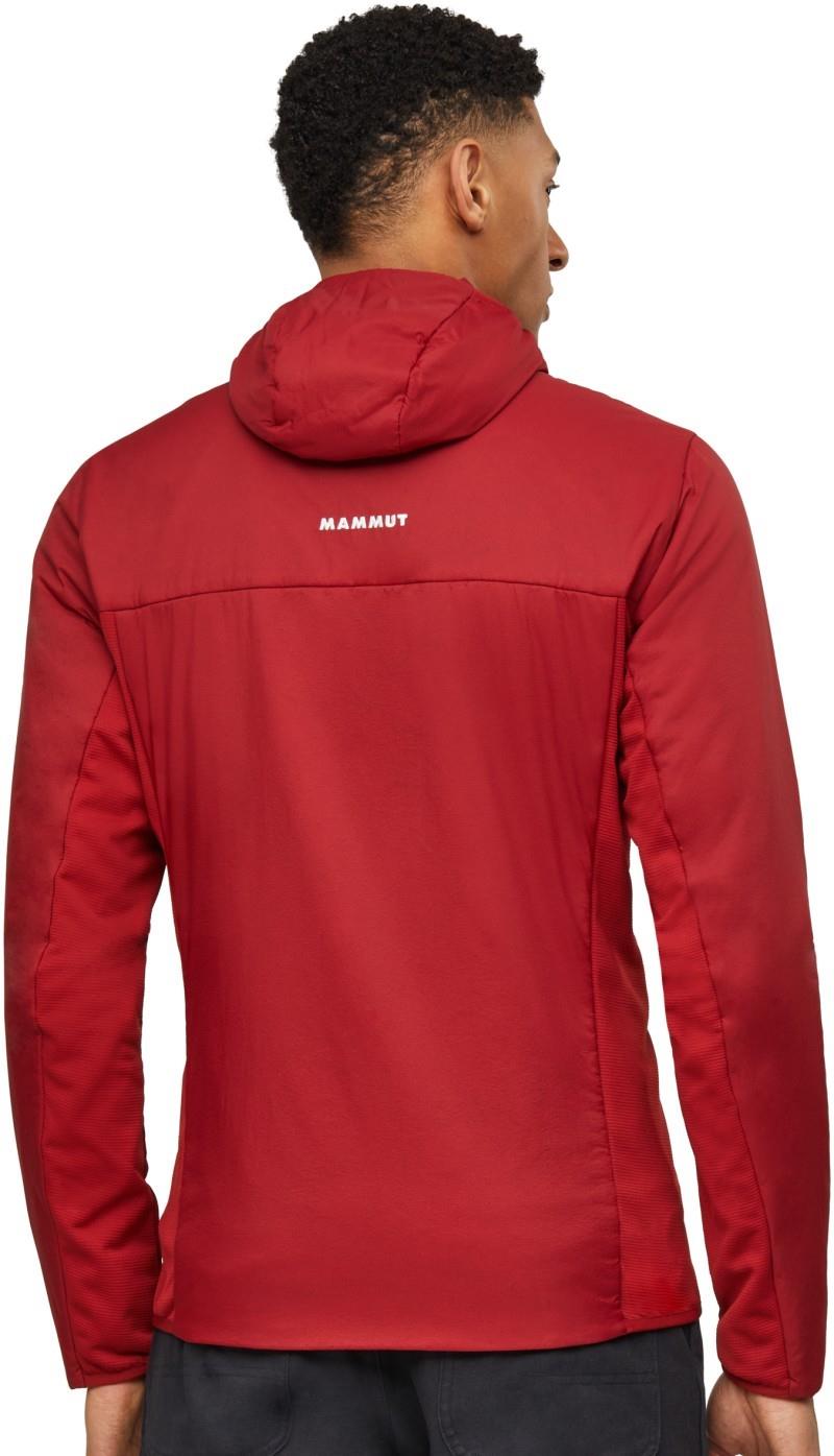 Rime Light IN Hybrid Hooded Jacket - Mens - dark mammut red 1