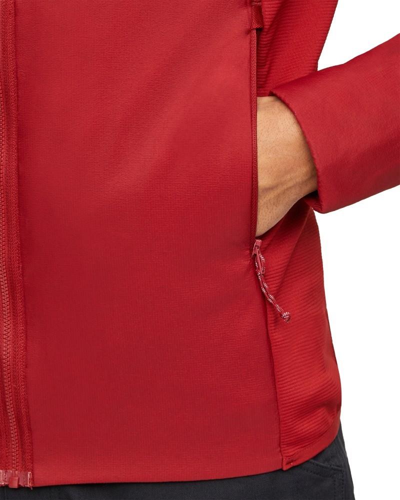Rime Light IN Hybrid Hooded Jacket - Mens - dark mammut red 1
