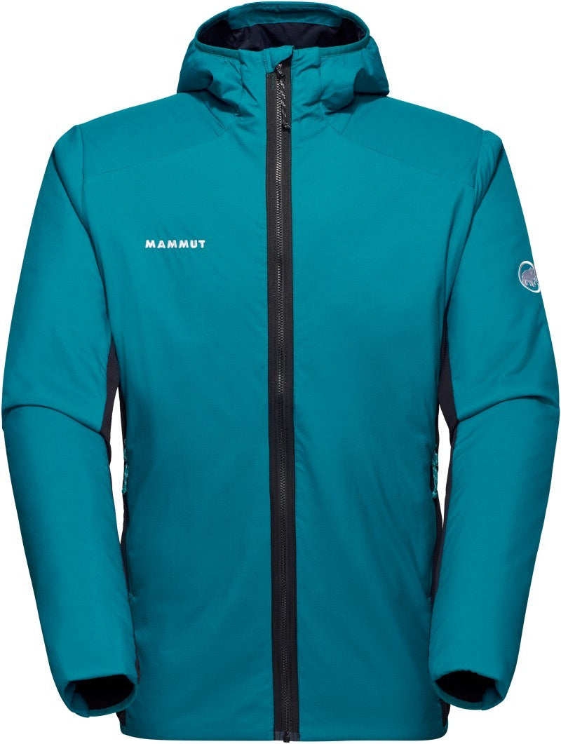Rime Light IN Hybrid Hooded Jacket - Mens - deep teal / black 1