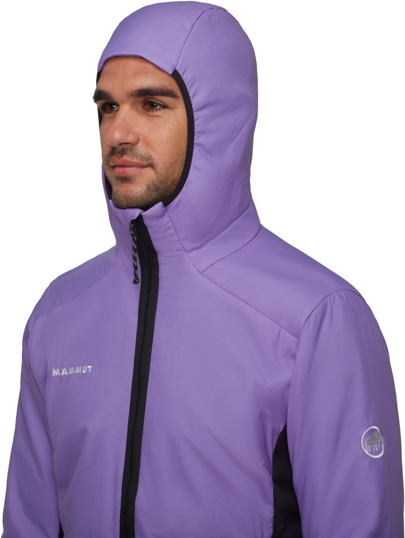 Rime Light IN Hybrid Hooded Jacket - Mens - lavandin / black 1