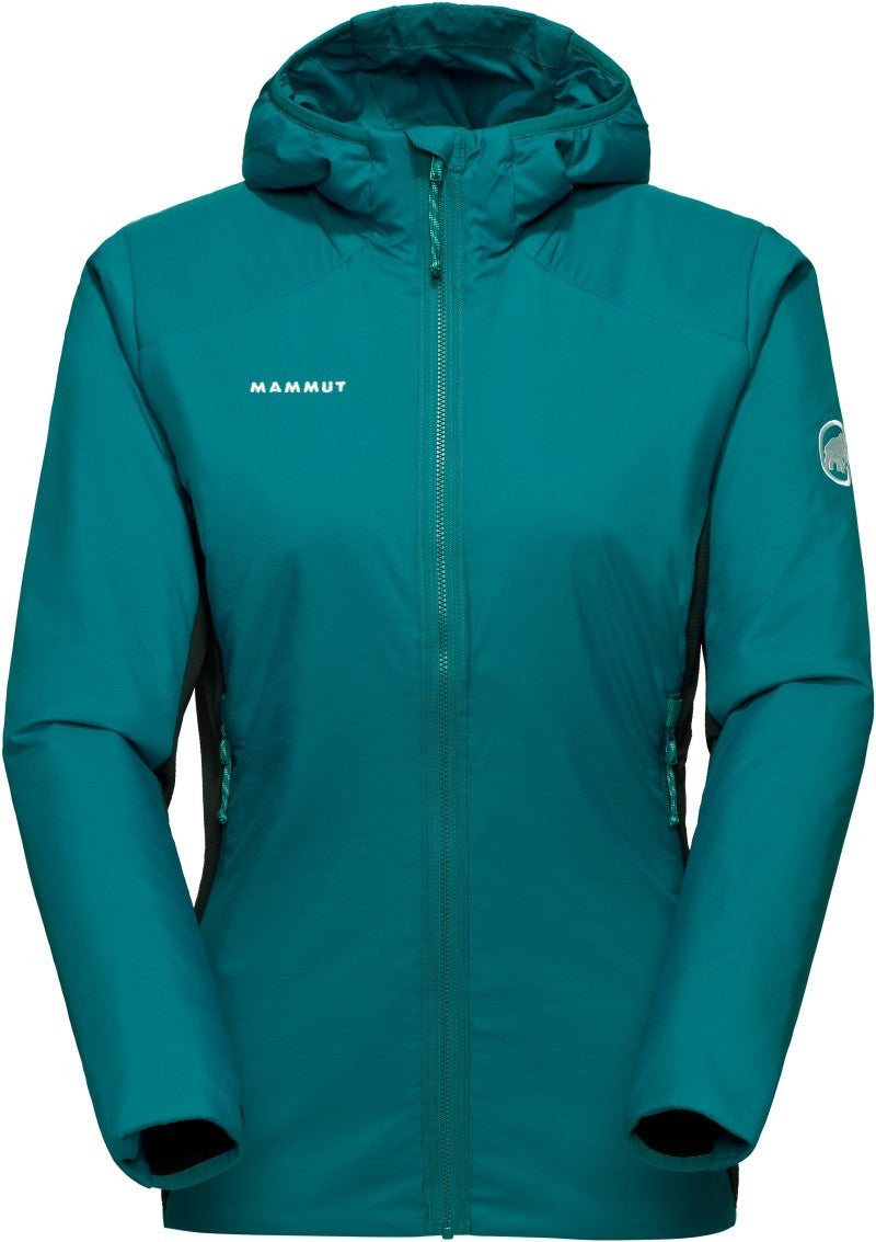 Rime Light IN Hybrid Hooded Jacket - Womens - deep teal 1