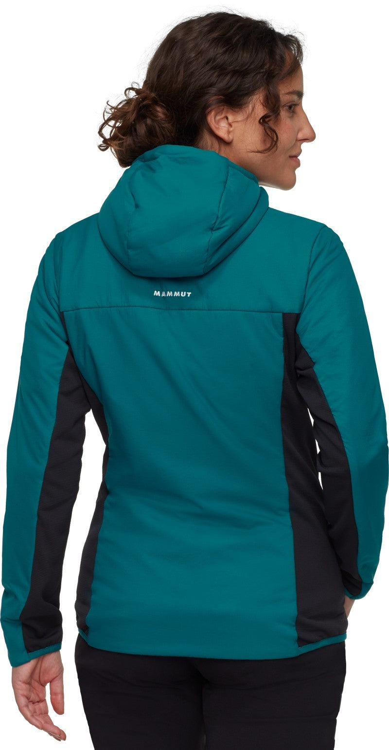 Rime Light IN Hybrid Hooded Jacket - Womens - deep teal 1