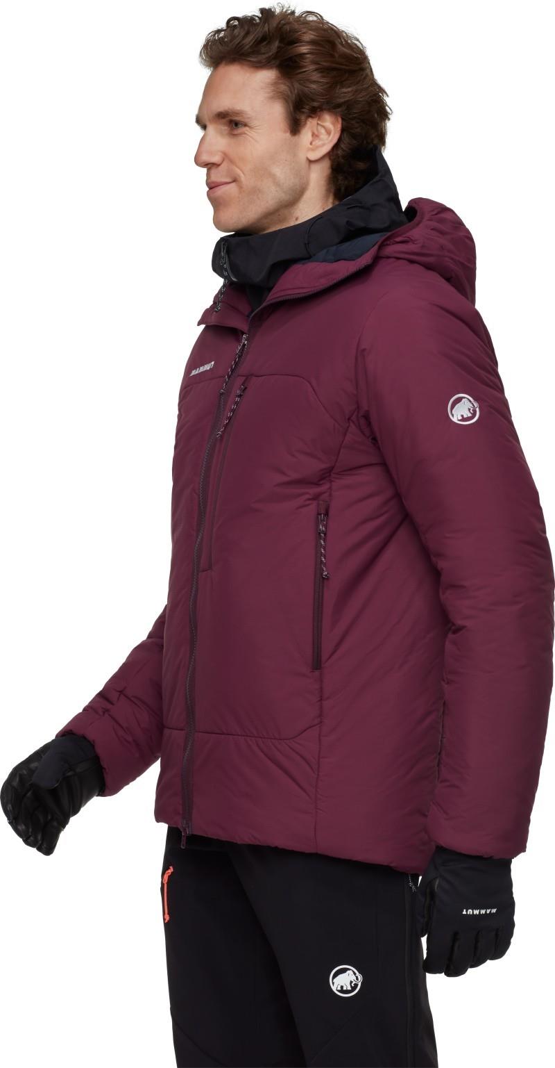 Rime Pro Belay IN Hooded Jacket - Mens - vin / black 1