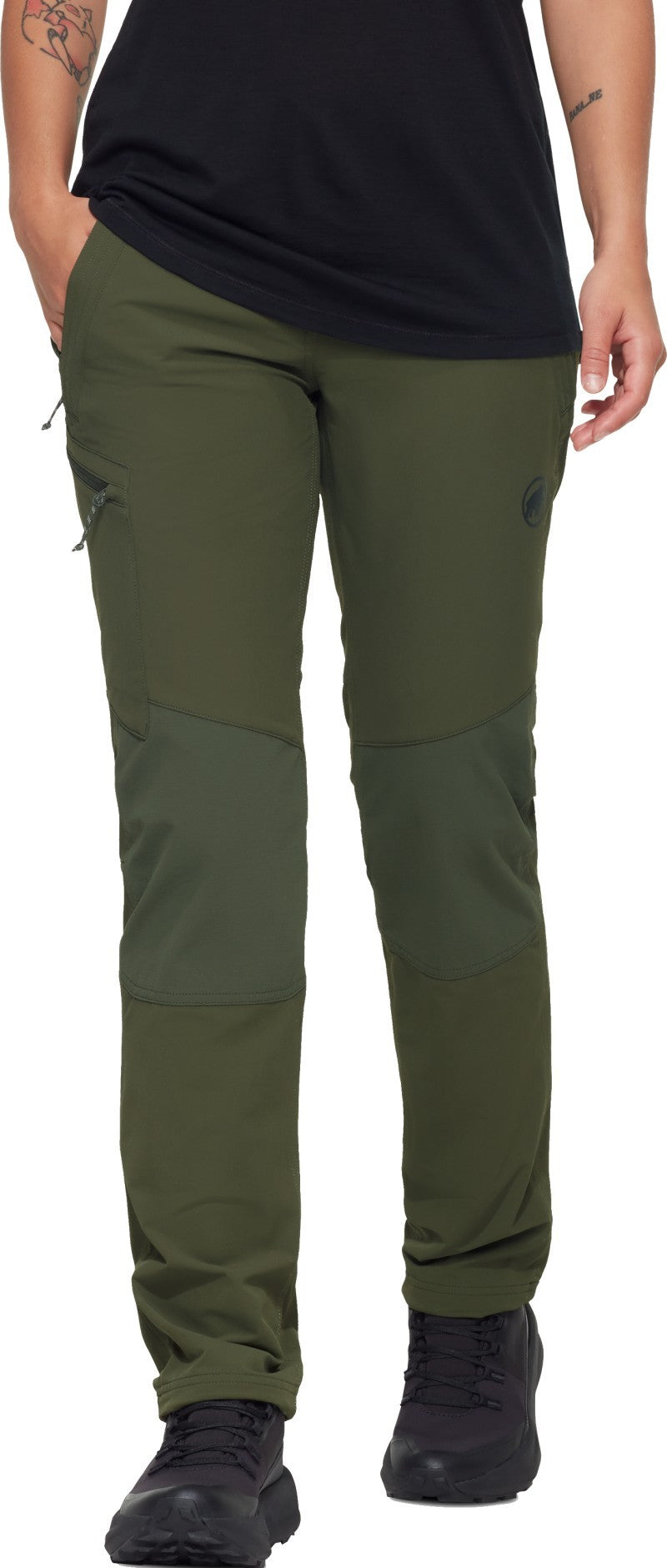 Runbold Guide SO Pants, Reg - Womens - dark marsh 1