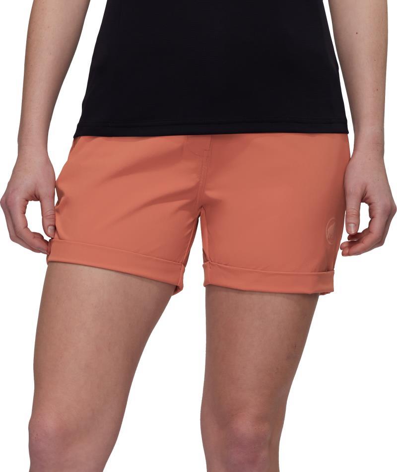 Runbold Roll Cuff Shorts - Womens - Brick 2